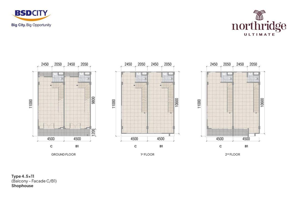 Northridge Ultimate Shophouse Type Balcony